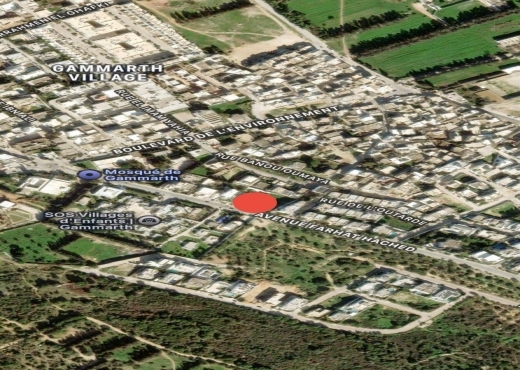 A VENDRE TERRAIN POUR PROMOTION GAMMARTH