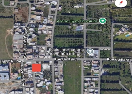 À VENDRE - Nouveau terrain à Soukra Parc